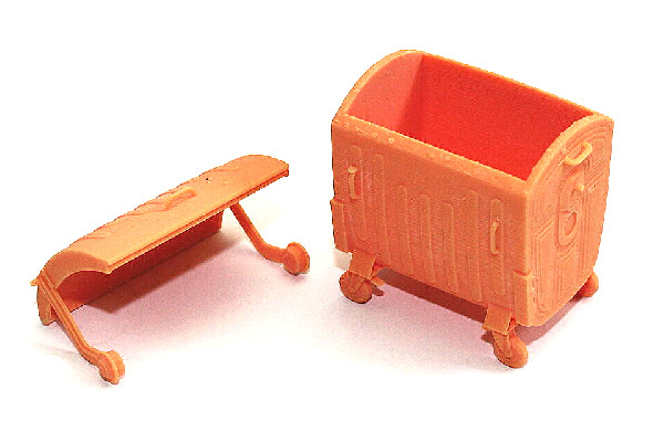 Plechový kontejner 1100l
