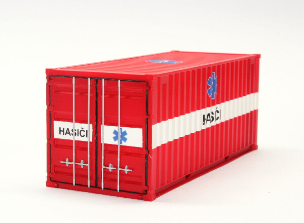 Kontejner 20ft ISO 1C HASIČ